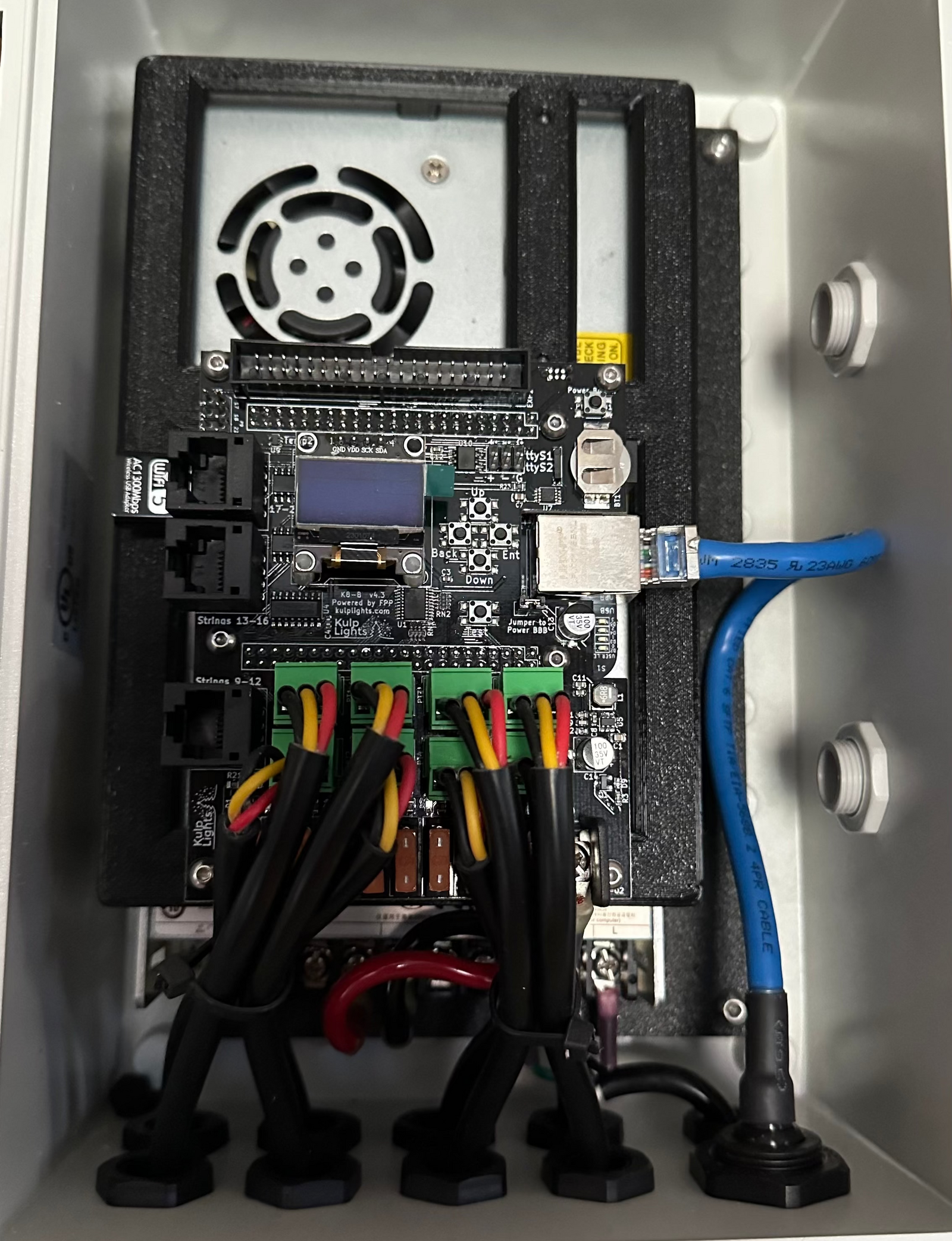 Controller Box - K8-B, 12v (30A) - Ready To Run