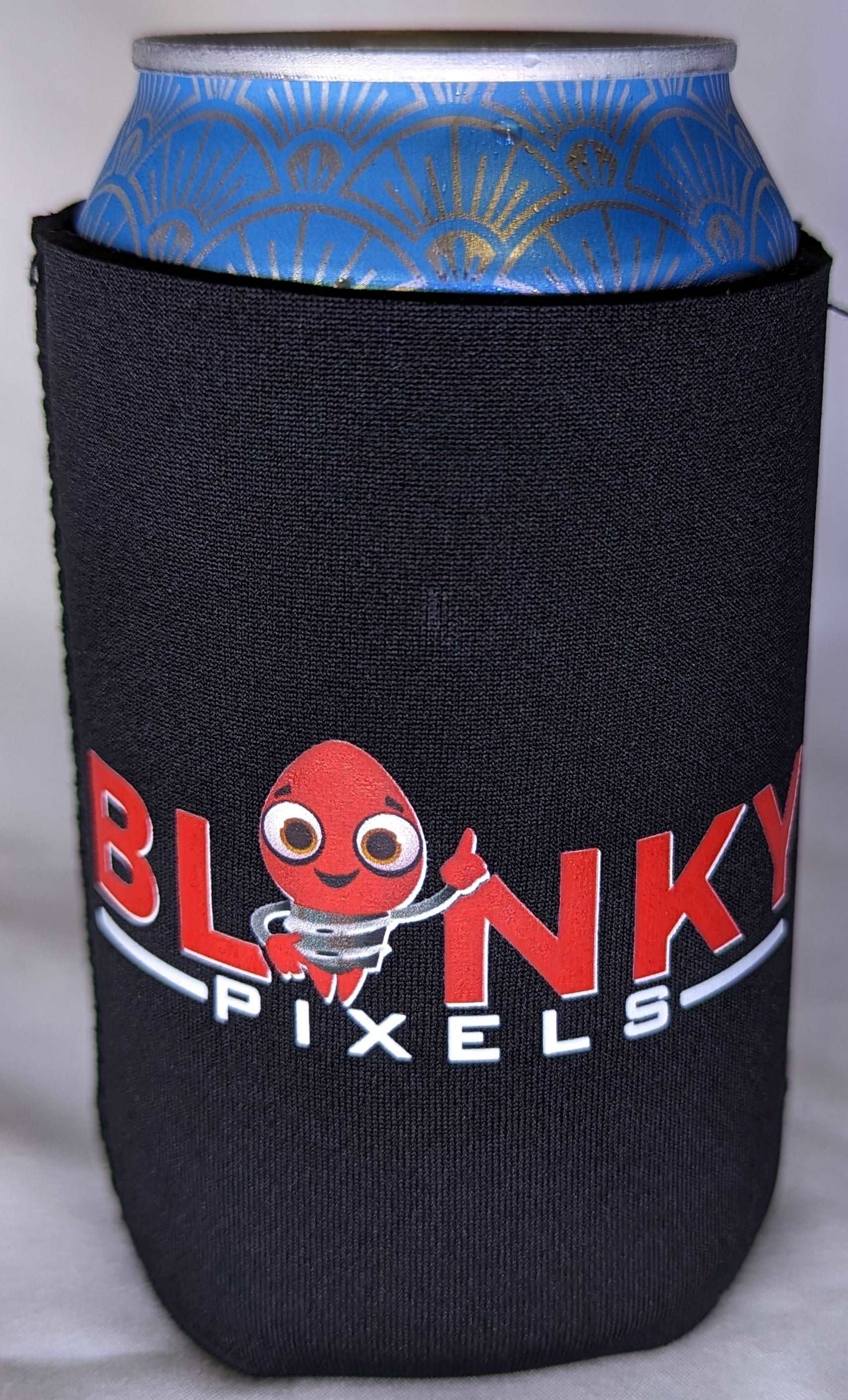 Blinky Pixel Neoprene Koozie Can Cooler