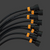 Cable ID Clip Smart Receiver Set 17-24 A Orange