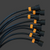 Cable ID Clip Smart Receiver Set 57-64 A Orange