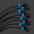 Cable ID Clip Smart Receiver Set 9-16 B Blue