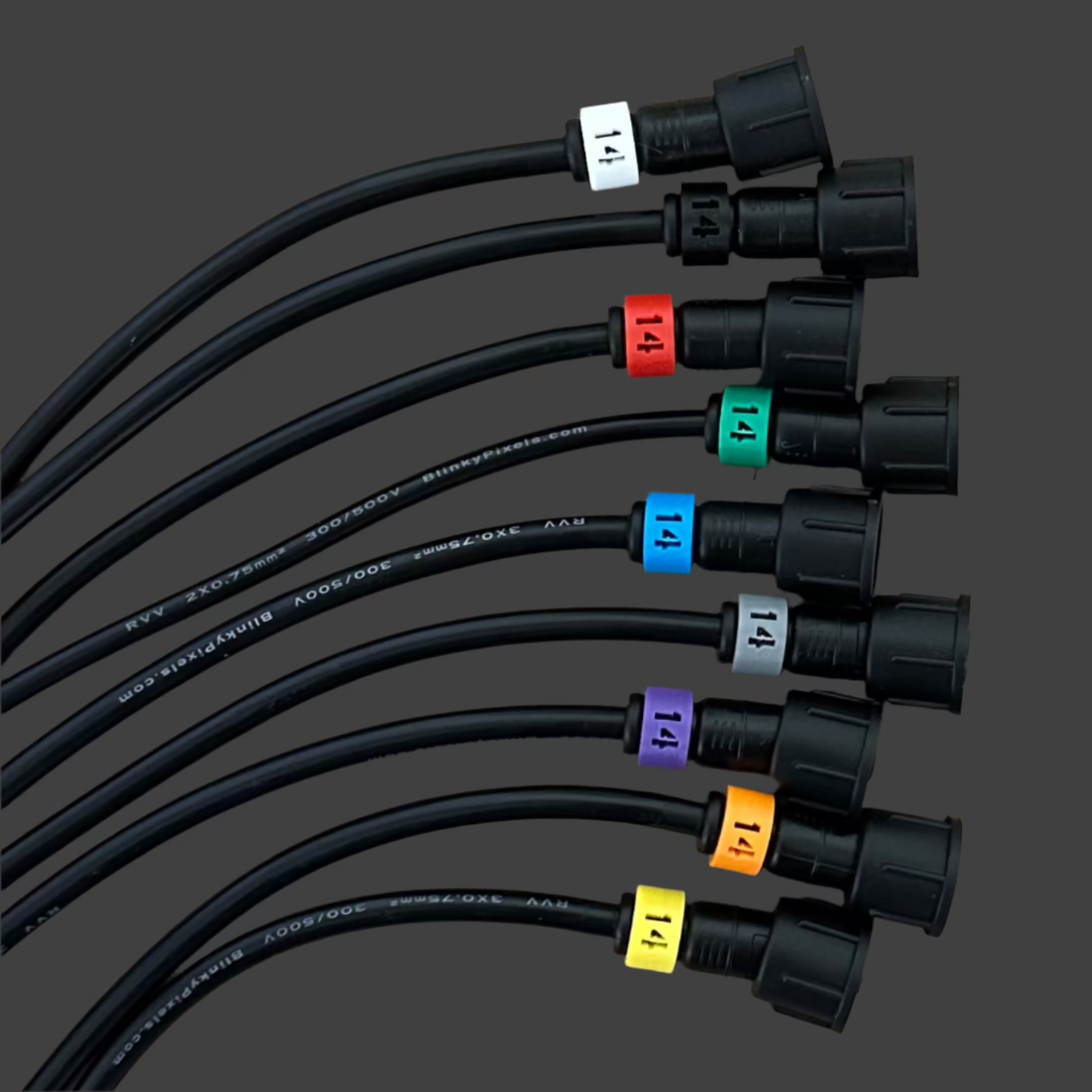 Number 14 ID Clip for RGB Pixel Extensions and Pigtails
