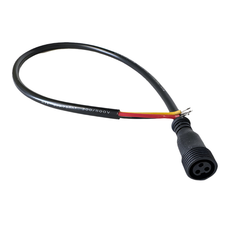 Pigtail - 3 Core - Ray Wu - Female - 20"