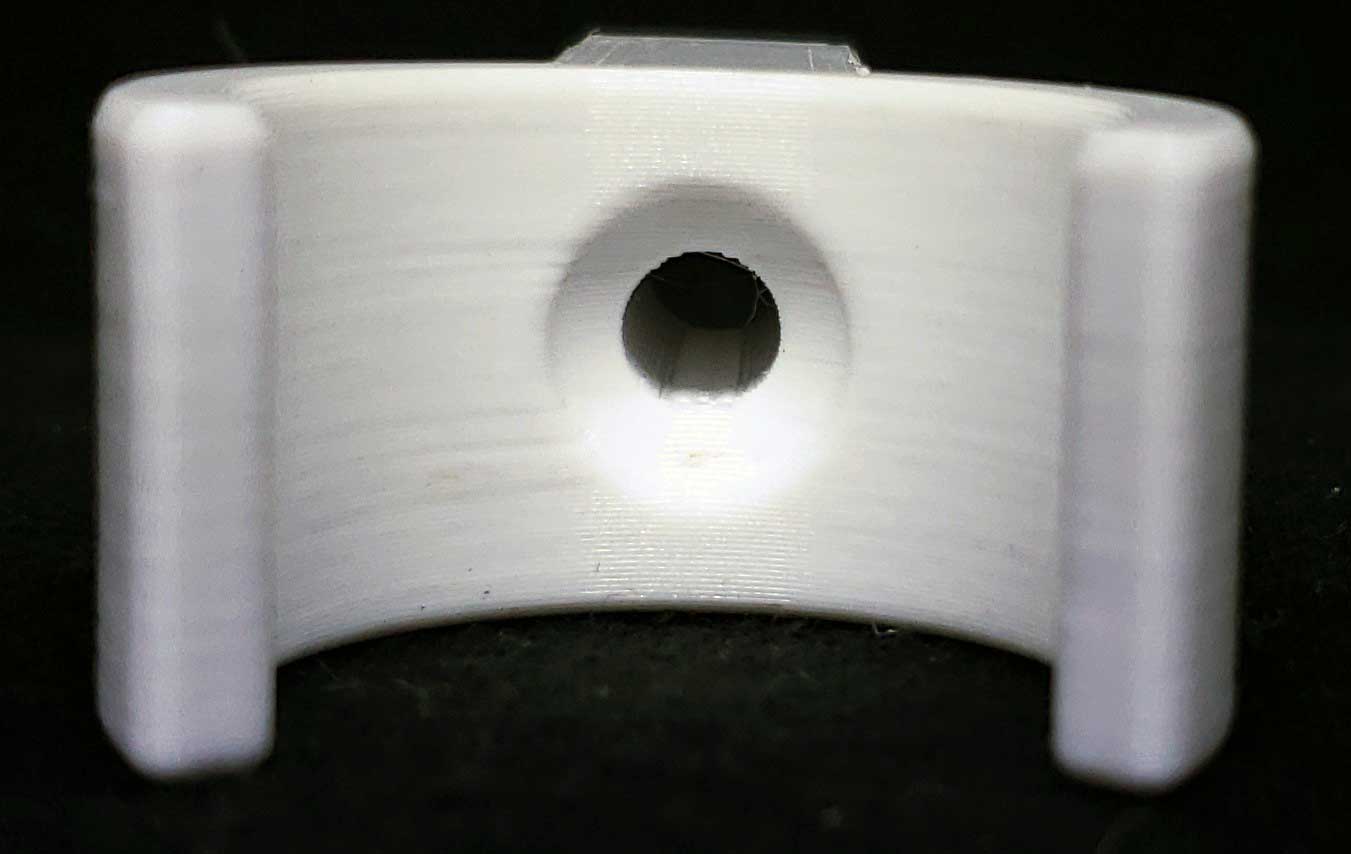 Standoff - 3/4" PVC Shaft to 3/4" PVC Clip