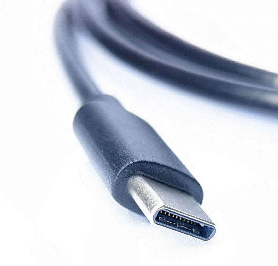 USB 2.0 Cable - Type A Plug to Type C Plug - 1.5ft - Black