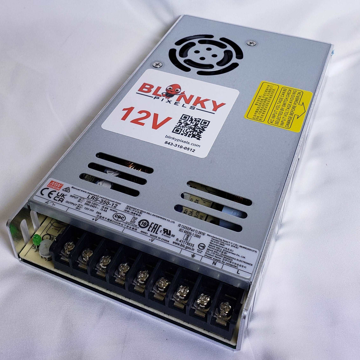 Power Supply - 12v - 350w - Meanwell LRS-350-12